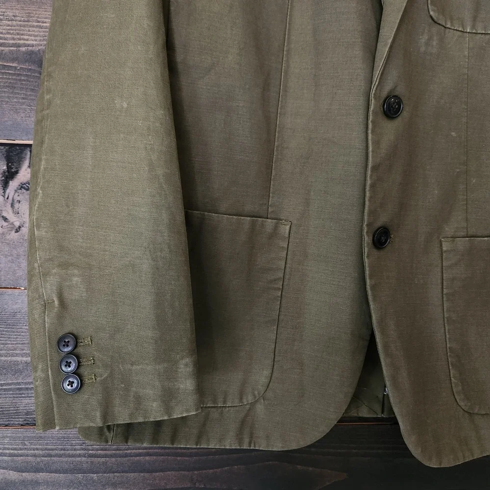 GAP Men's M Jacket Unstructured Utility Workwear Sports Coat‎ Blazer NWOT